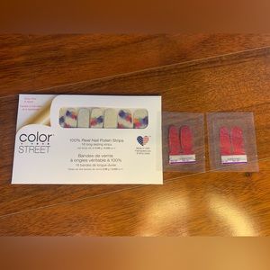 PAINT THE TOWN Color‎ Street Nail Polish Strips & Two Crantastic Twosies.